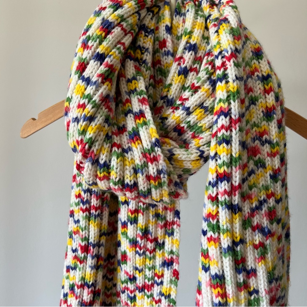 Chunky Colorful Scarf